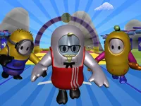 Fall Boys And Girls Running Multiplayer image