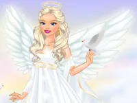 Sweet angel dress-up image
