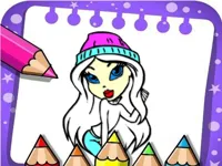 Easy Bratz Coloring image