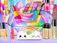 Makeup Slime Cooking Master image