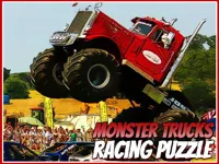 Monster Trucks Racing Puzzle image