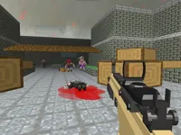 Pixel Apocalypse Shooting Zombie blocky combat image