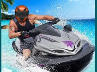 Jetsky Power Boat Water Racing Stunts Game image