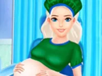 Mommy Pregnant Caring Game image